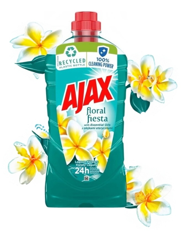AJAX Lagoon Flowers Floor Cleaner 1l