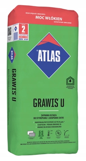 Liimaa polystyreenille ja verkkouutoksiin 25 kg