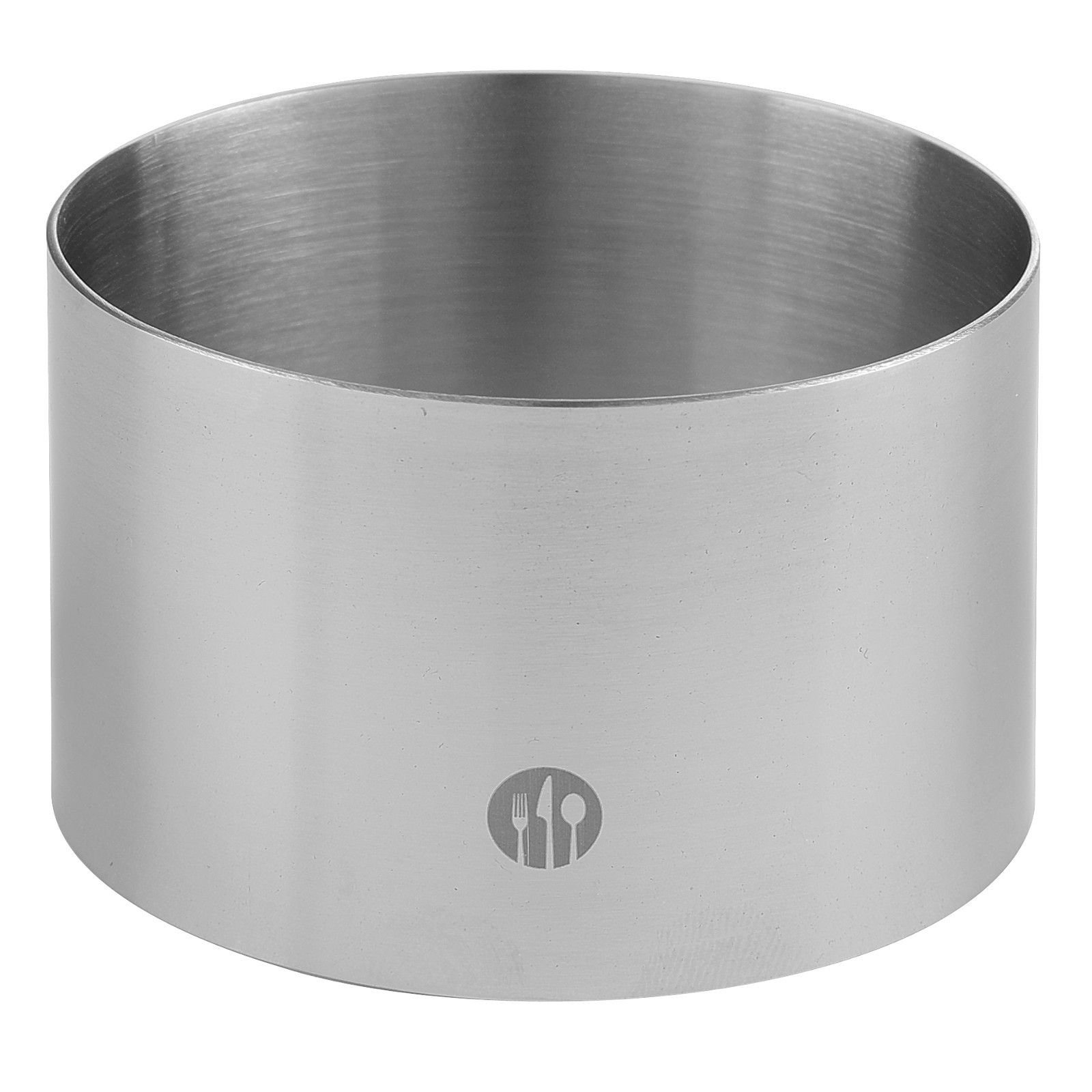 Pyöreä leivonnaisrengas kakkuja ja vuokia varten, halkaisija 60 mm, Hendi 512135