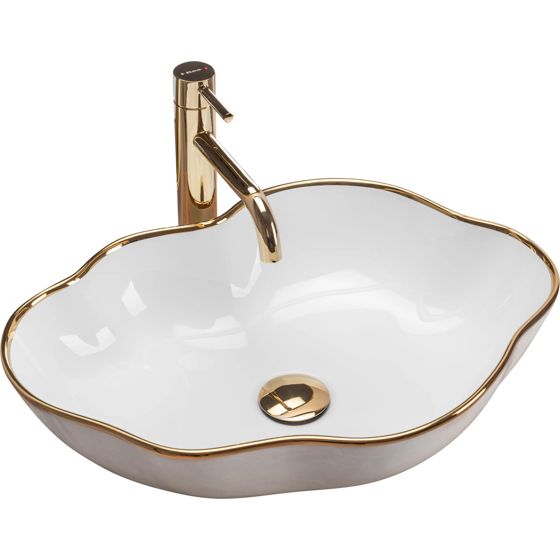 REA Malja-allas PEARL kulta edge, 90X38X13, 5CM