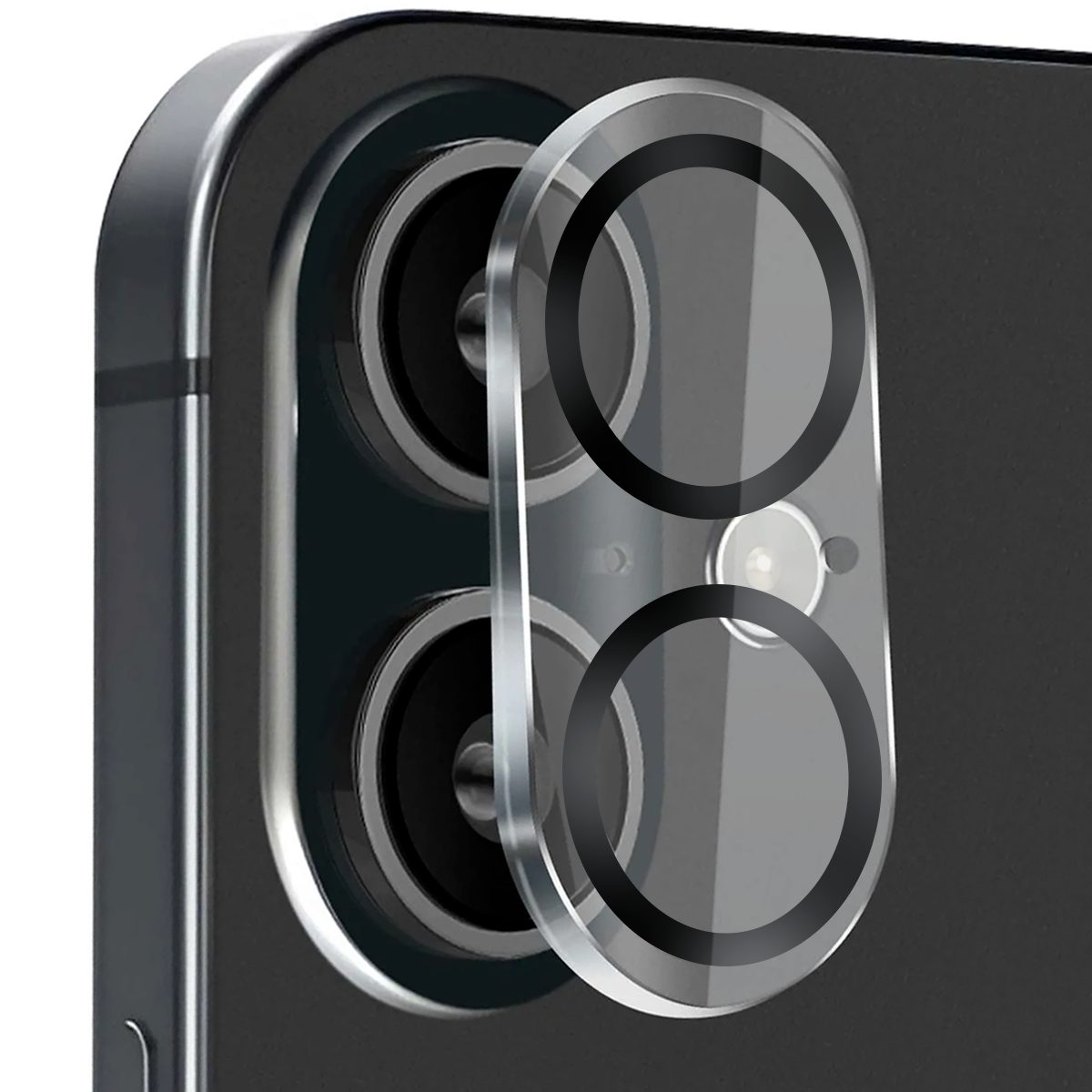 Karkaistu Kameran Lasi iPhone 16 / 16 Plus Lens Shield Ultra Kestävä