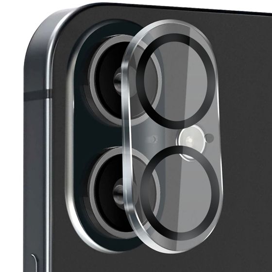 Karkaistu Kameran Lasi iPhone 16 / 16 Plus Lens Shield Ultra Kestävä