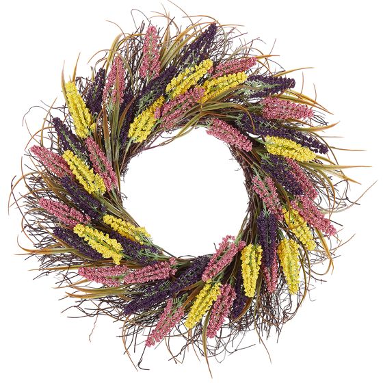 Koristekranssi CANDELARIA 50 cm Monivärinen