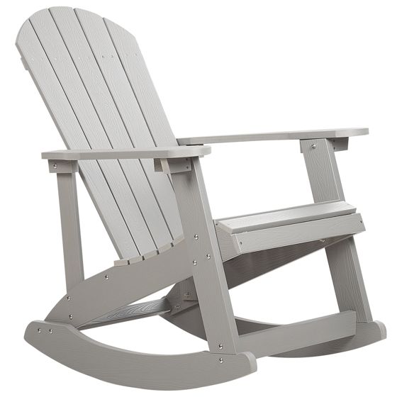 Ulkokeinutuoli ADIRONDACK Vaaleanharmaa