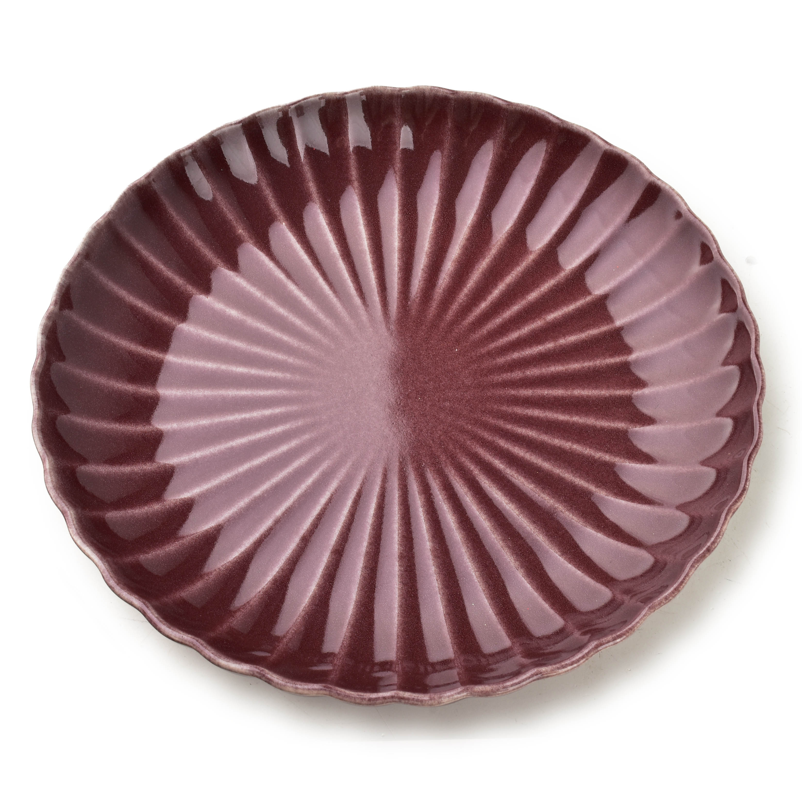 Ruokalautanen posliini Affekdesign Evie Burgundy 27,5x4cm bordeaux 1kpl