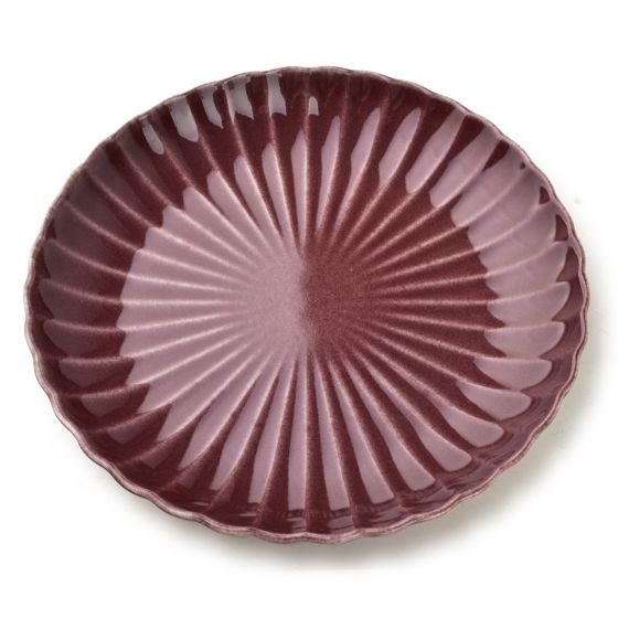 Ruokalautanen posliini Affekdesign Evie Burgundy 27,5x4cm bordeaux 1kpl