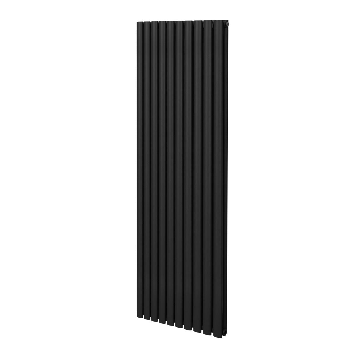 Soikea pylväspatteri – 1800 mm x 600 mm – Musta