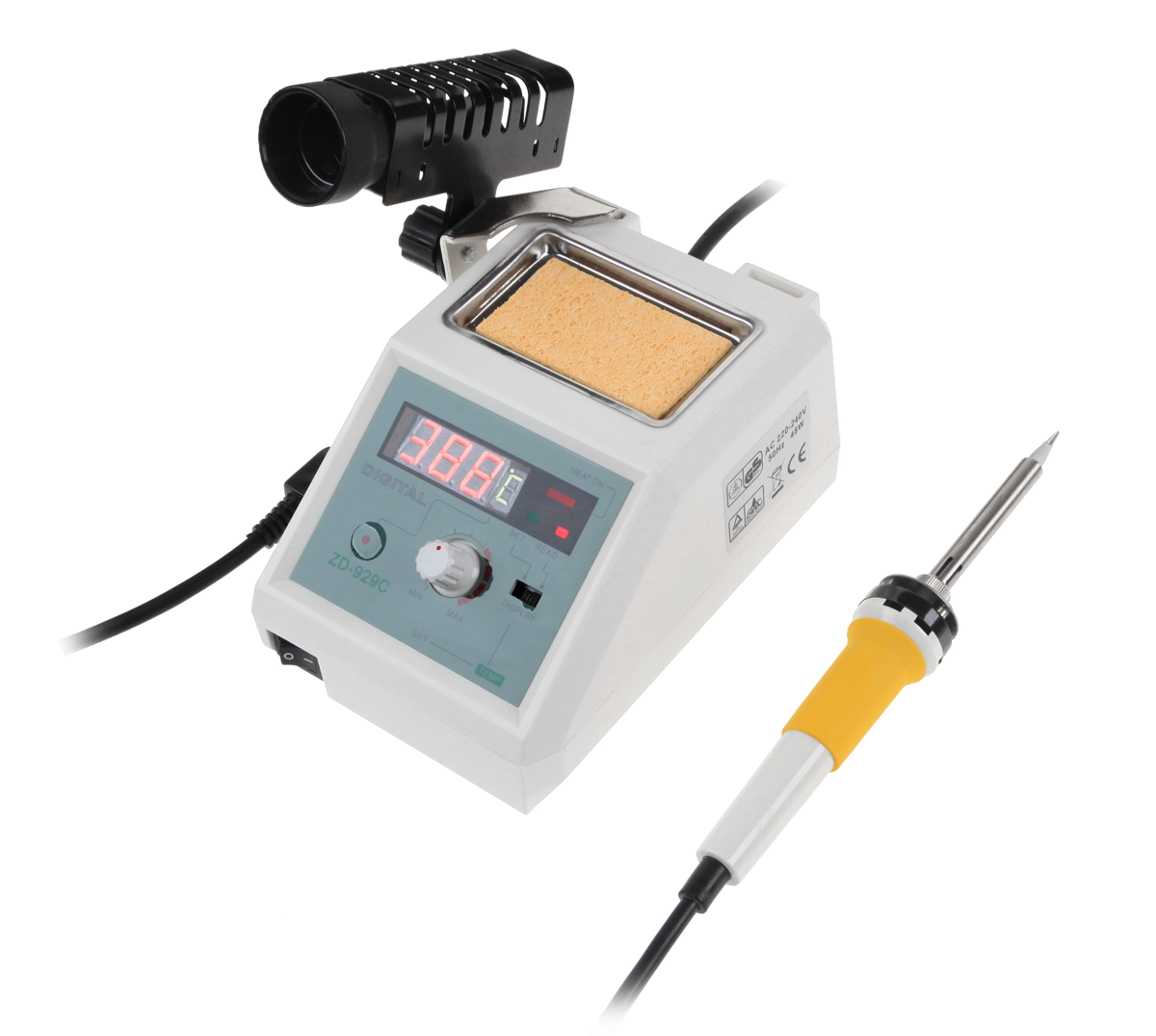 Kemot 48W 929C juotosasema LED-näytöllä 150°C - 480°C