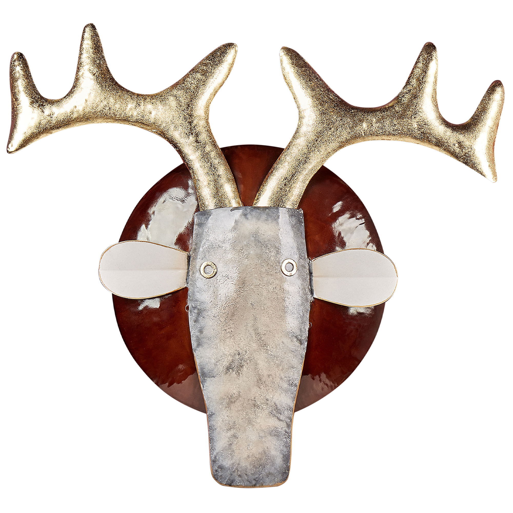 Seinäkoriste Härkä FLUORINE metalli 54 cm Monivärinen