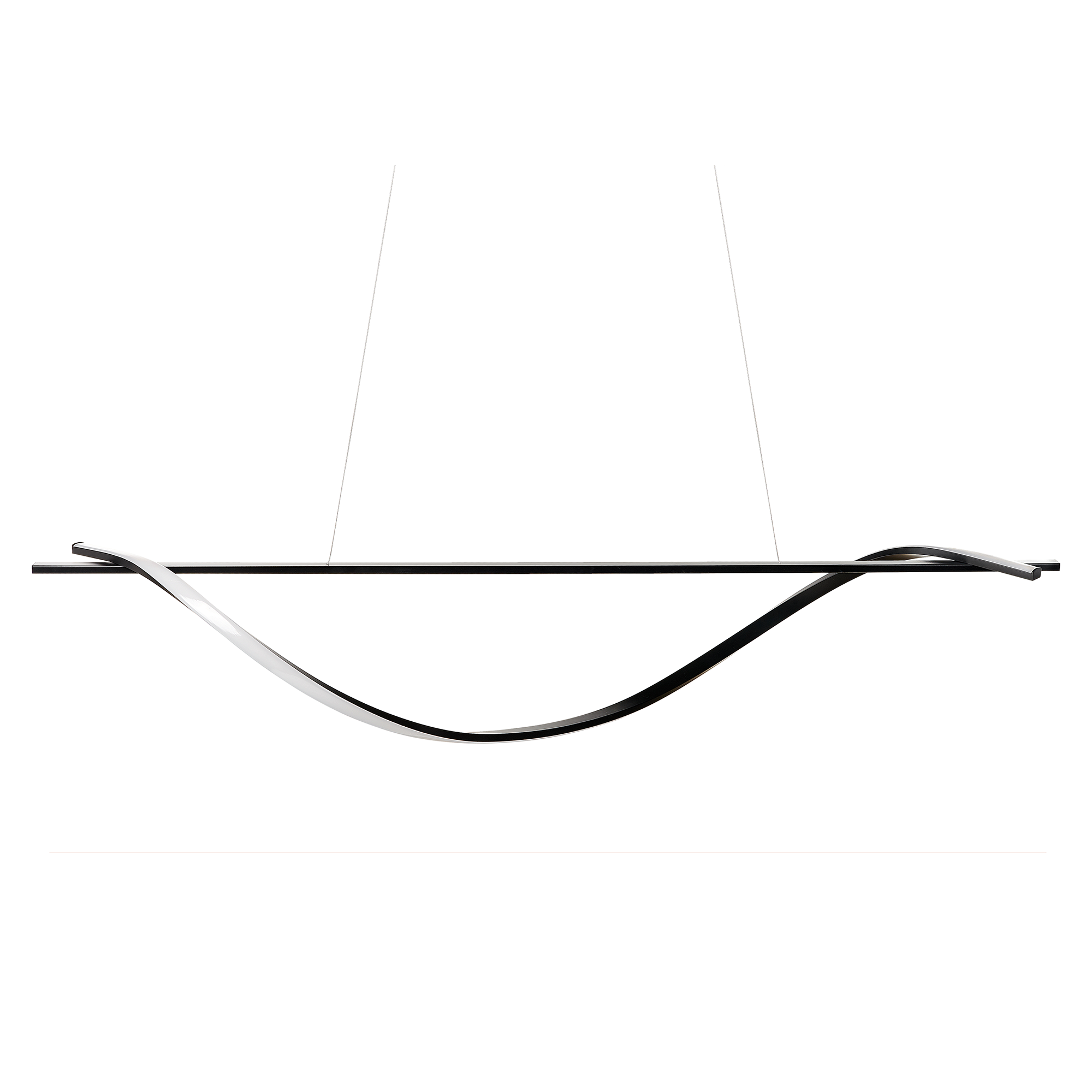 LED-riippuvalaisin BODRI metalli Musta