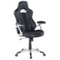 Työtuoli pyörivä ADVENTURE keinonahka Musta