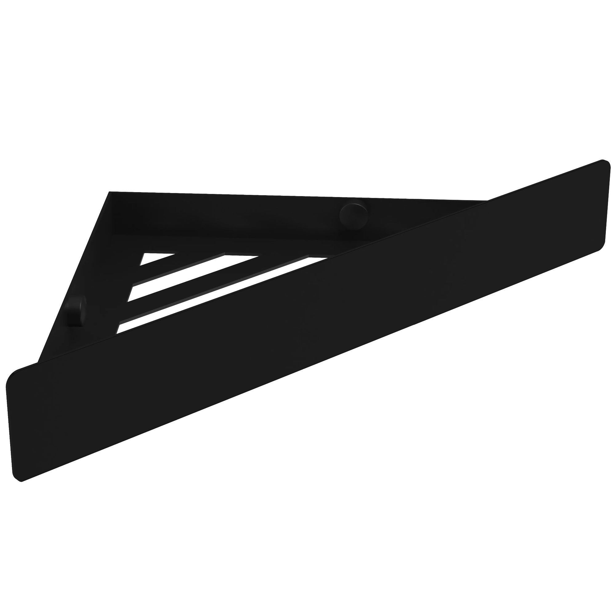 REA kylpyhuonehylly SF07-B musta, 28,5X14,5X4CM