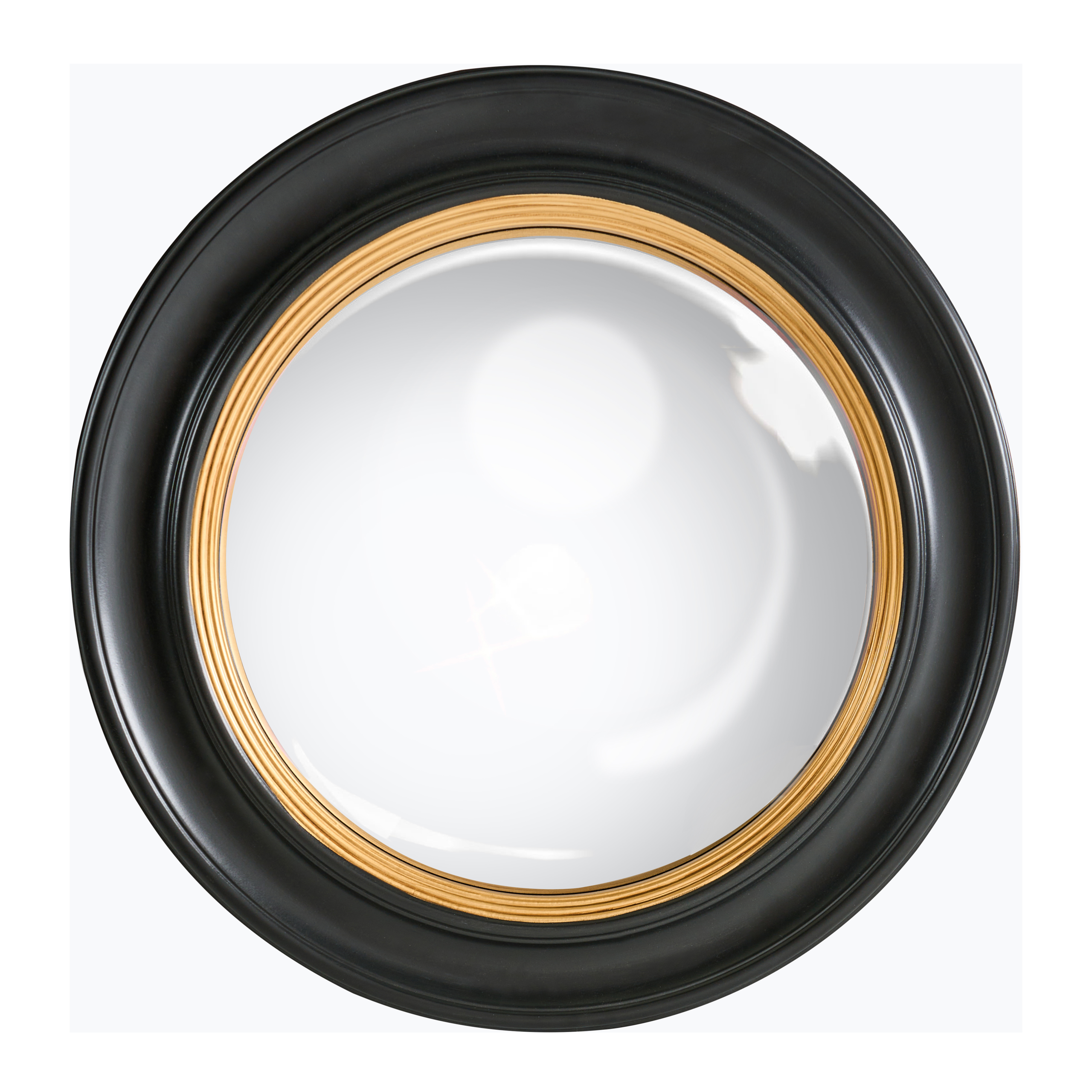 Seinäpeili MALO 66 cm 66 cm Musta