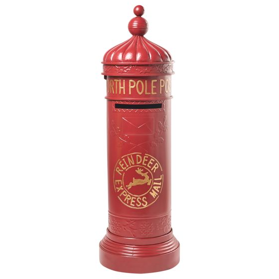 Joulupukin postilaatikko KERAVA 138 cm Punainen