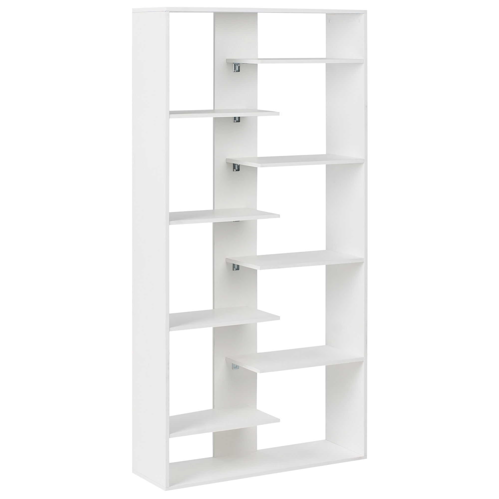 Kirjahylly 8 tasoa FONTAS 180 cm Valkoinen