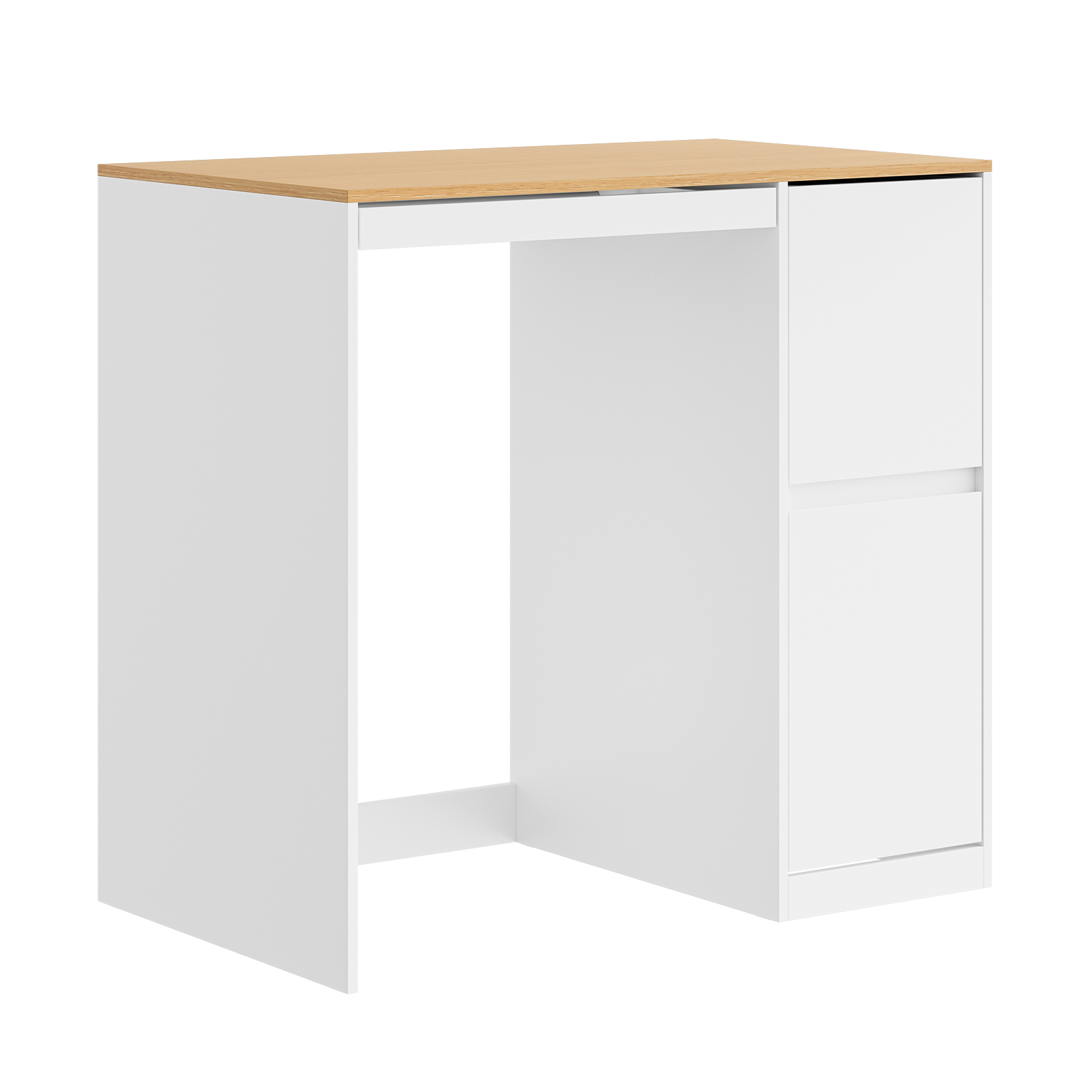 Pesukonekaappi 2 kpl setti kuivatuspöydällä ja 2 laatikolla valkoinen 100.0x60.0x95.0 cm BZR223-WN