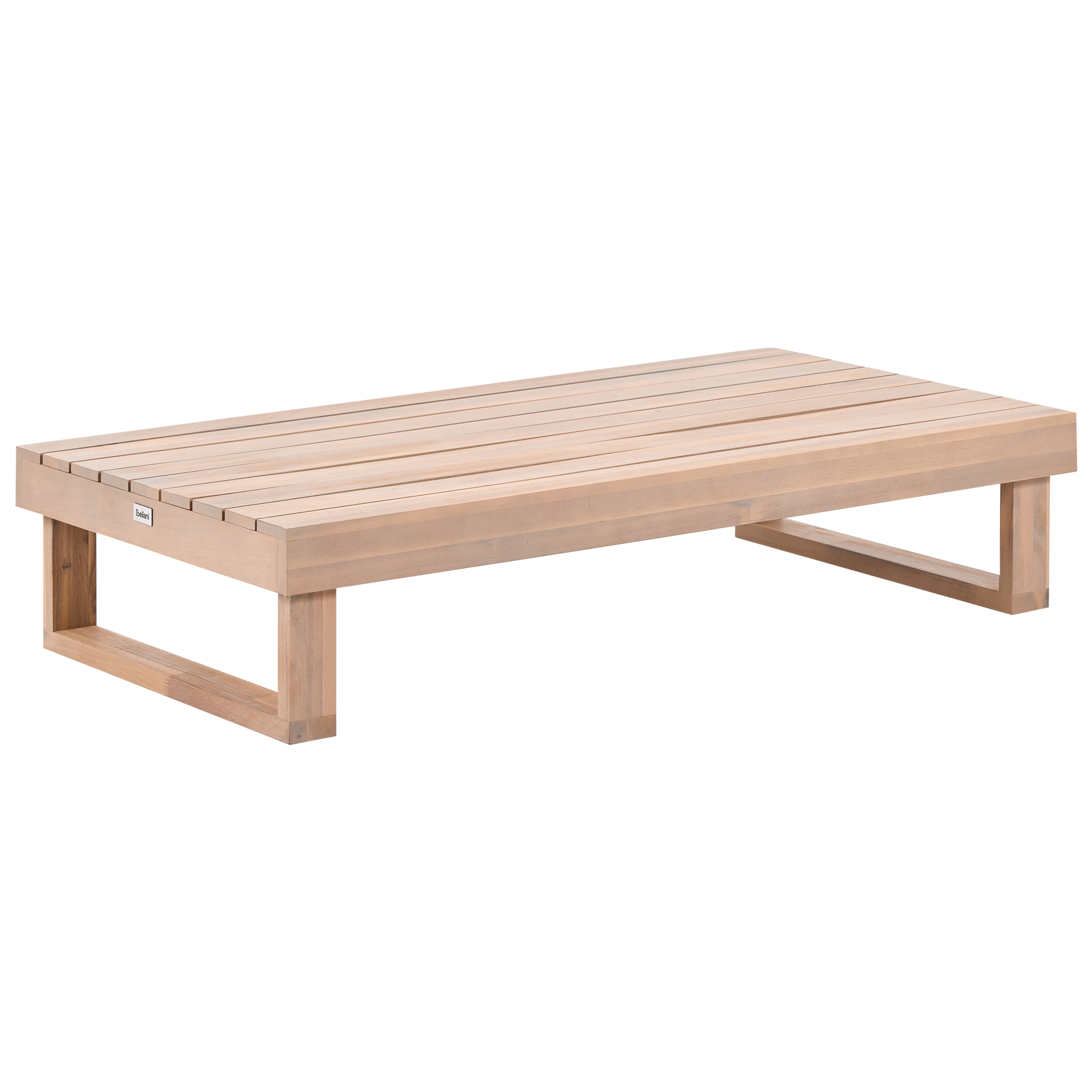 Ulkosohvapöytä MARETTIMO 60 cm 110 cm Sertifioitu akaasia Vaaleanruskea