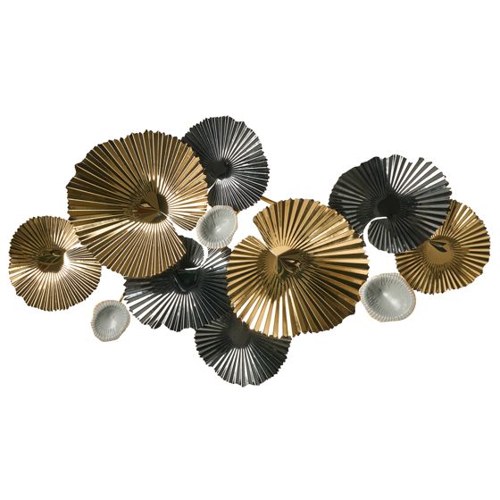 Seinäkoriste FRANCIUM metalli 50 cm Monivärinen