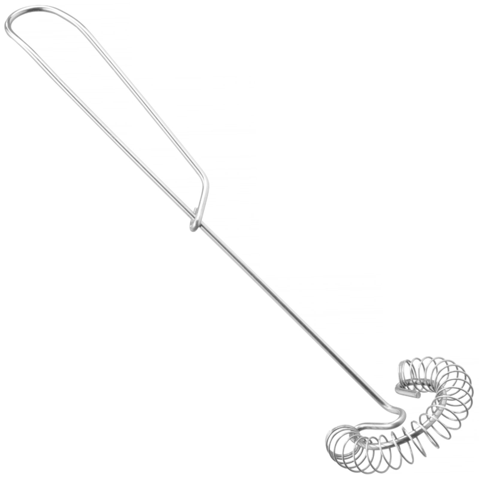Spiraalimainen keittiövispilä teräskahvalla, pituus 280 mm - Hendi 509487