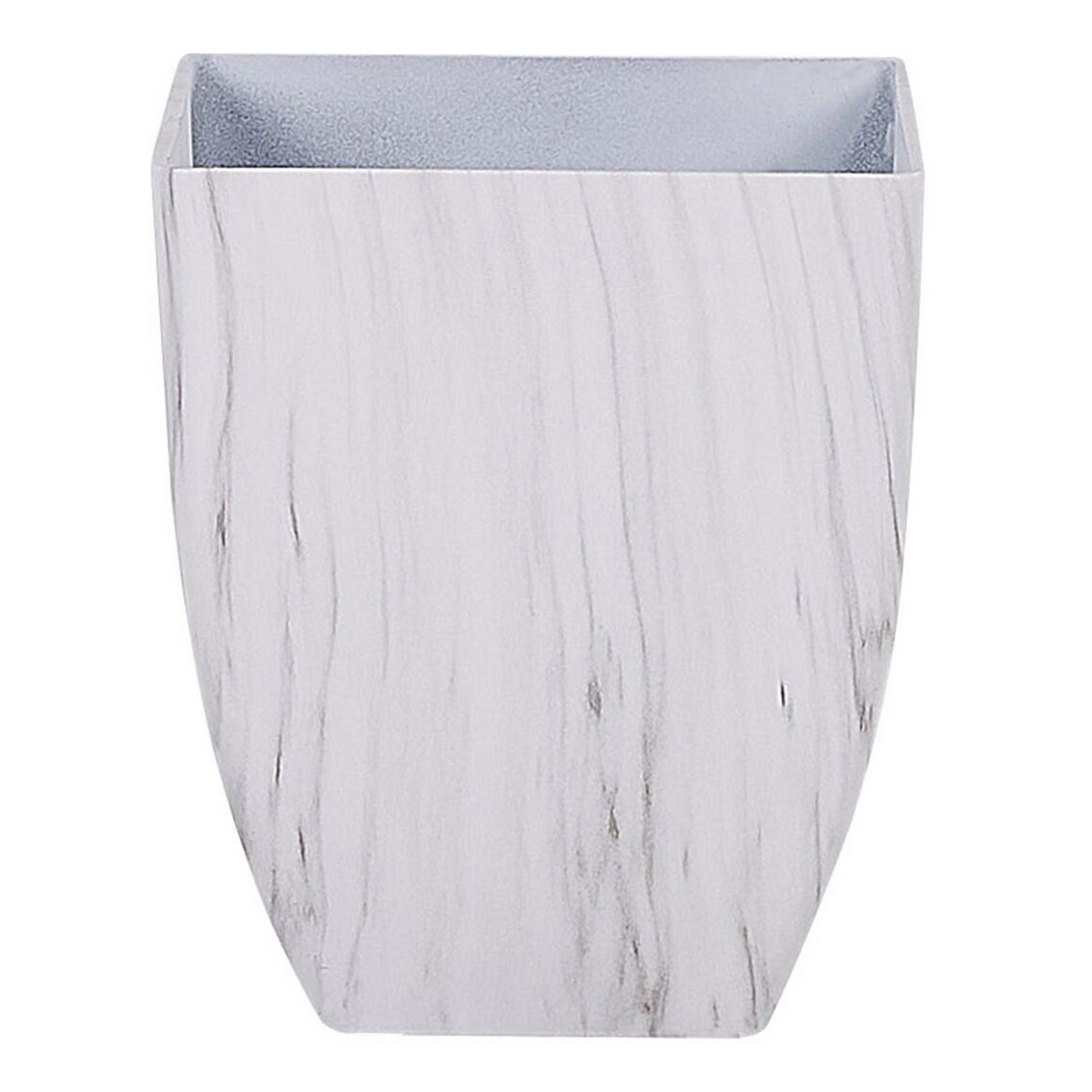 Kukkaruukku MIRO 28 cm Valkoinen marmorikuvio