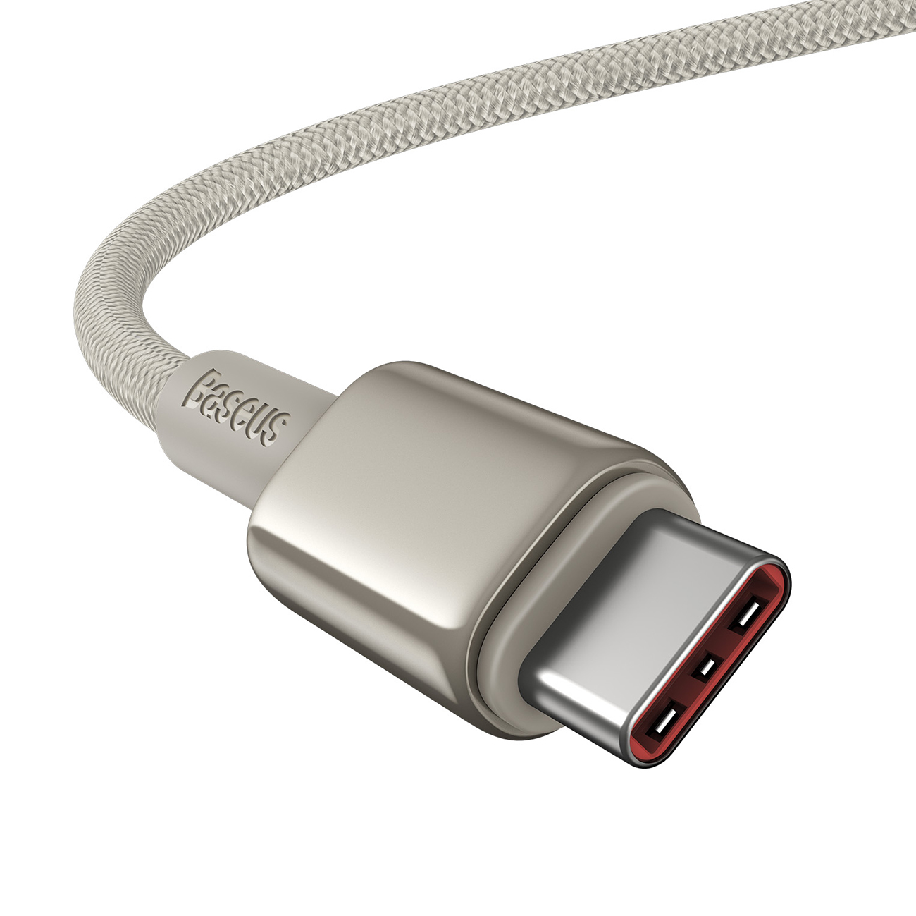 Volframikultainen USB-C-kaapeli - USB-C 100W 1m - Kulta