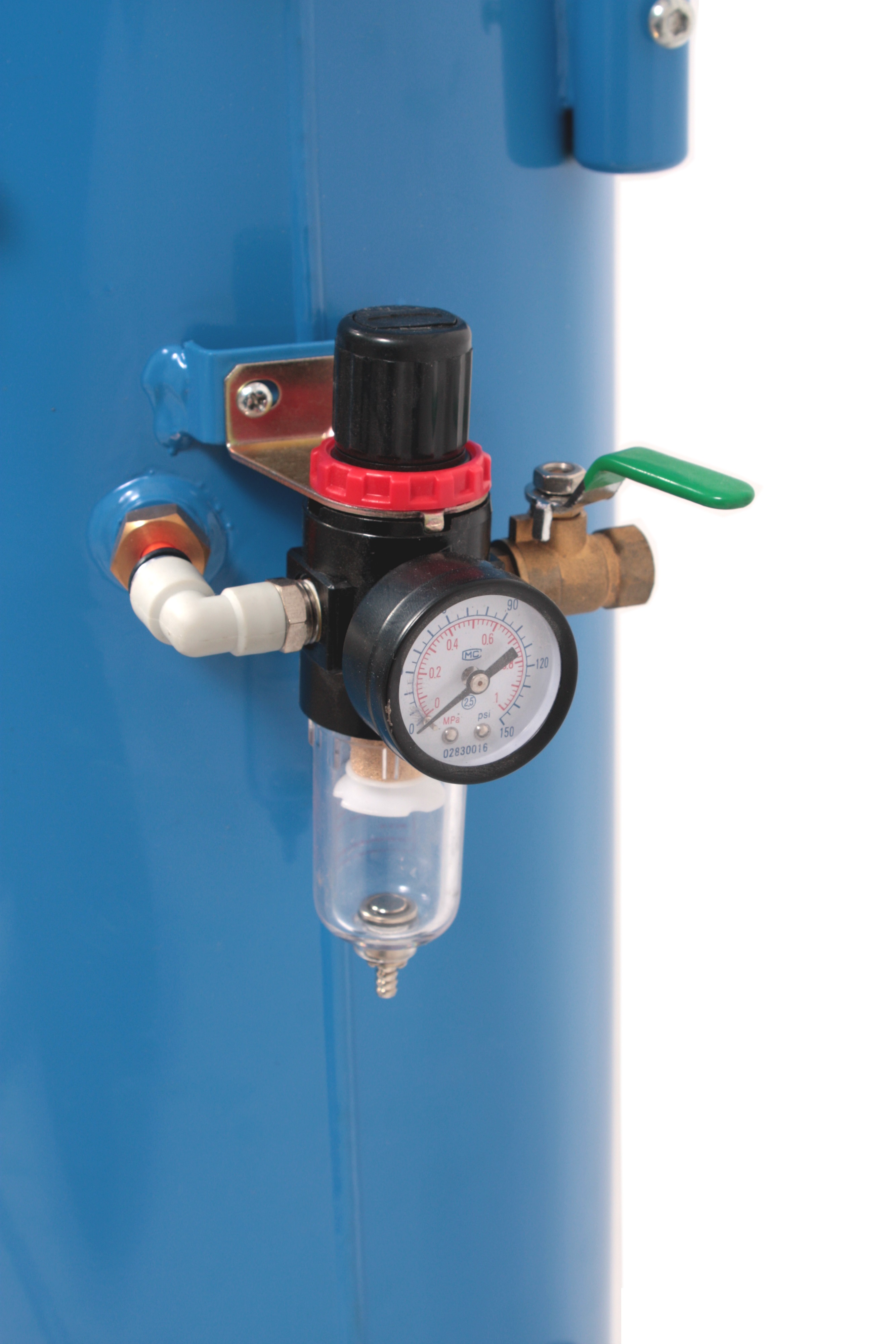 Hiekkapuhalluslaite 25 litran soodasäiliöllä