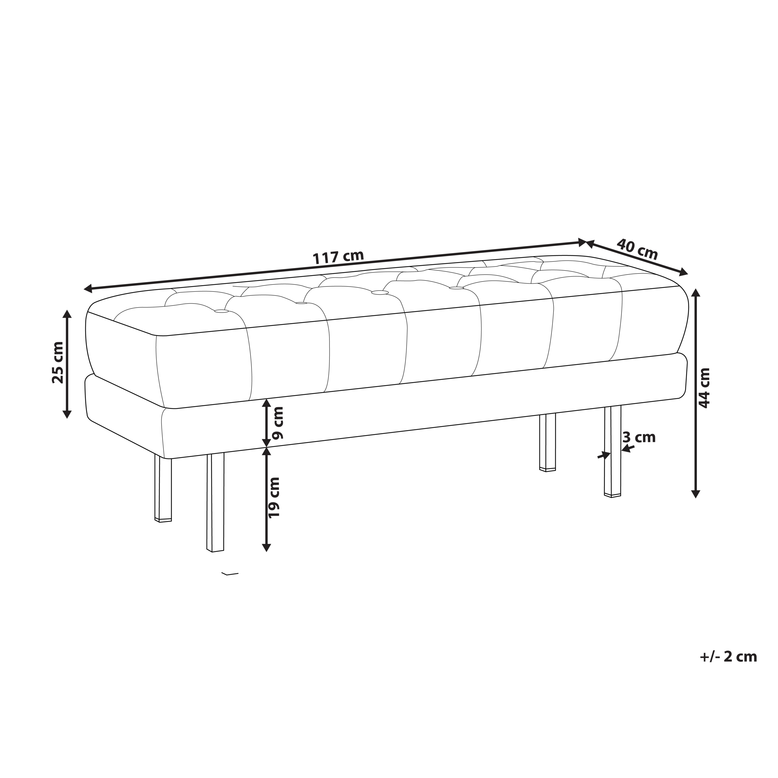 Penkki ROSEVILLE sametti Oliivinvihreä