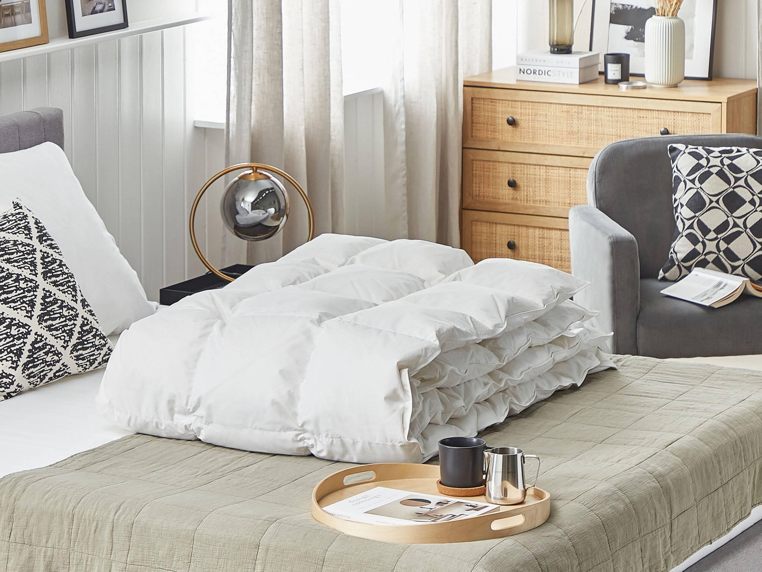 Peitto erittäin lämmin GROSSGLOCKNER untuva 155 x 220 cm