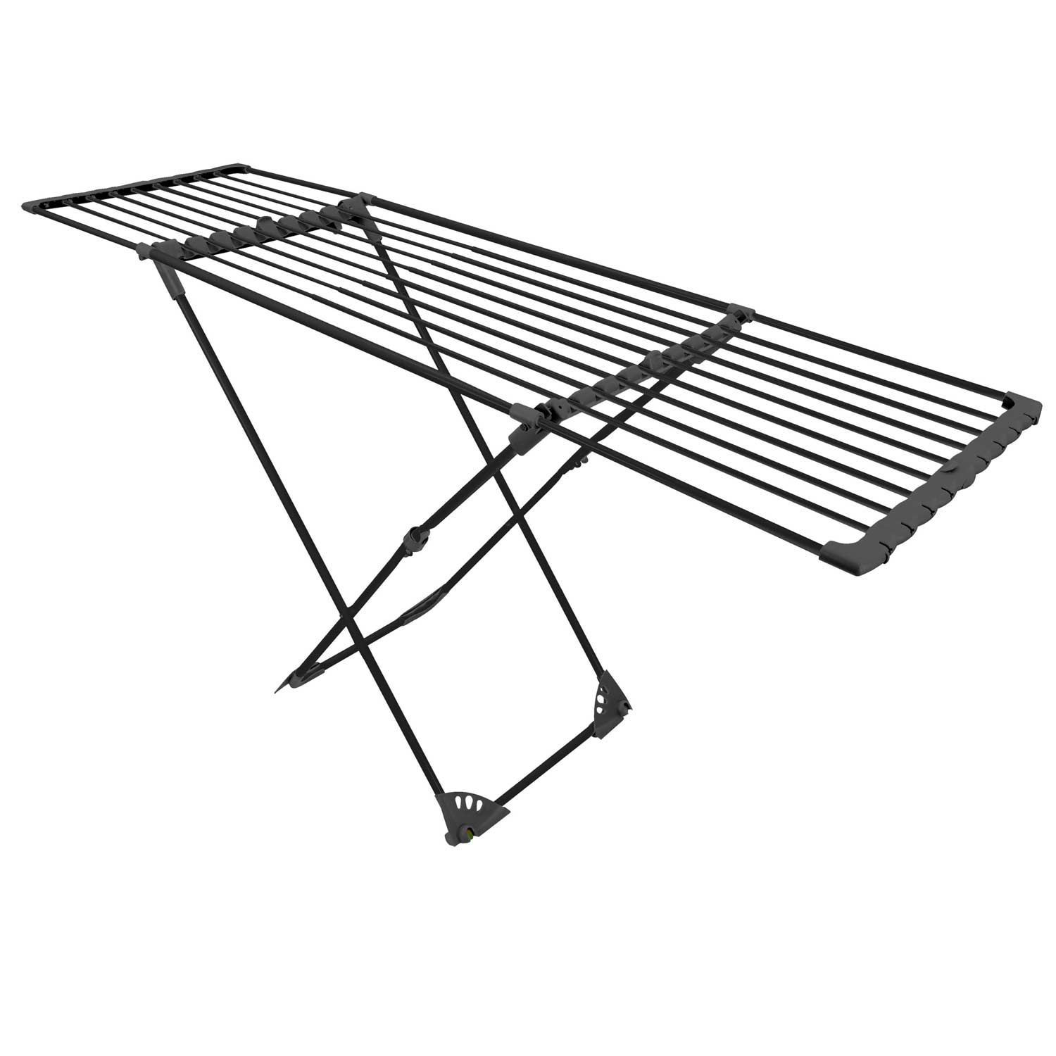 Ursula teleskooppinen pyykinkuivausteline pyörillä, 20 m