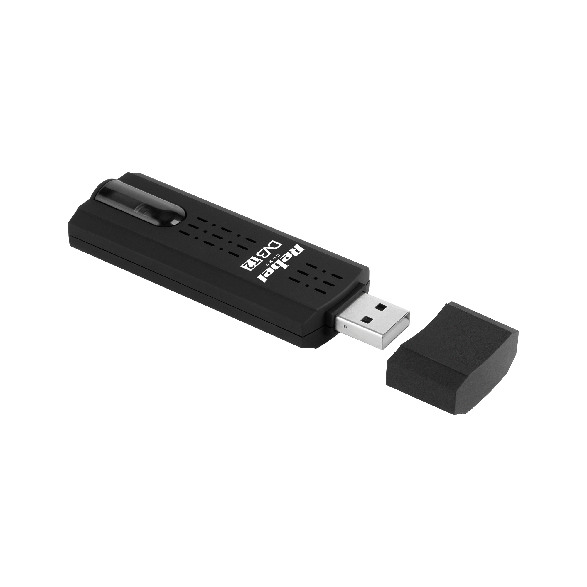 USB-digitaalinen TV-viritin DVB-T2 H.265 HEVC Rebel