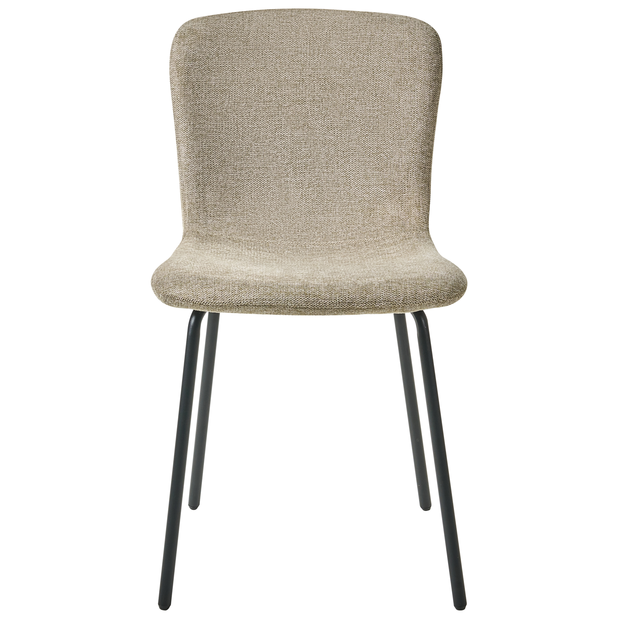 Ruokatuolisetti 4 kpl CALDWELL kangas Beige