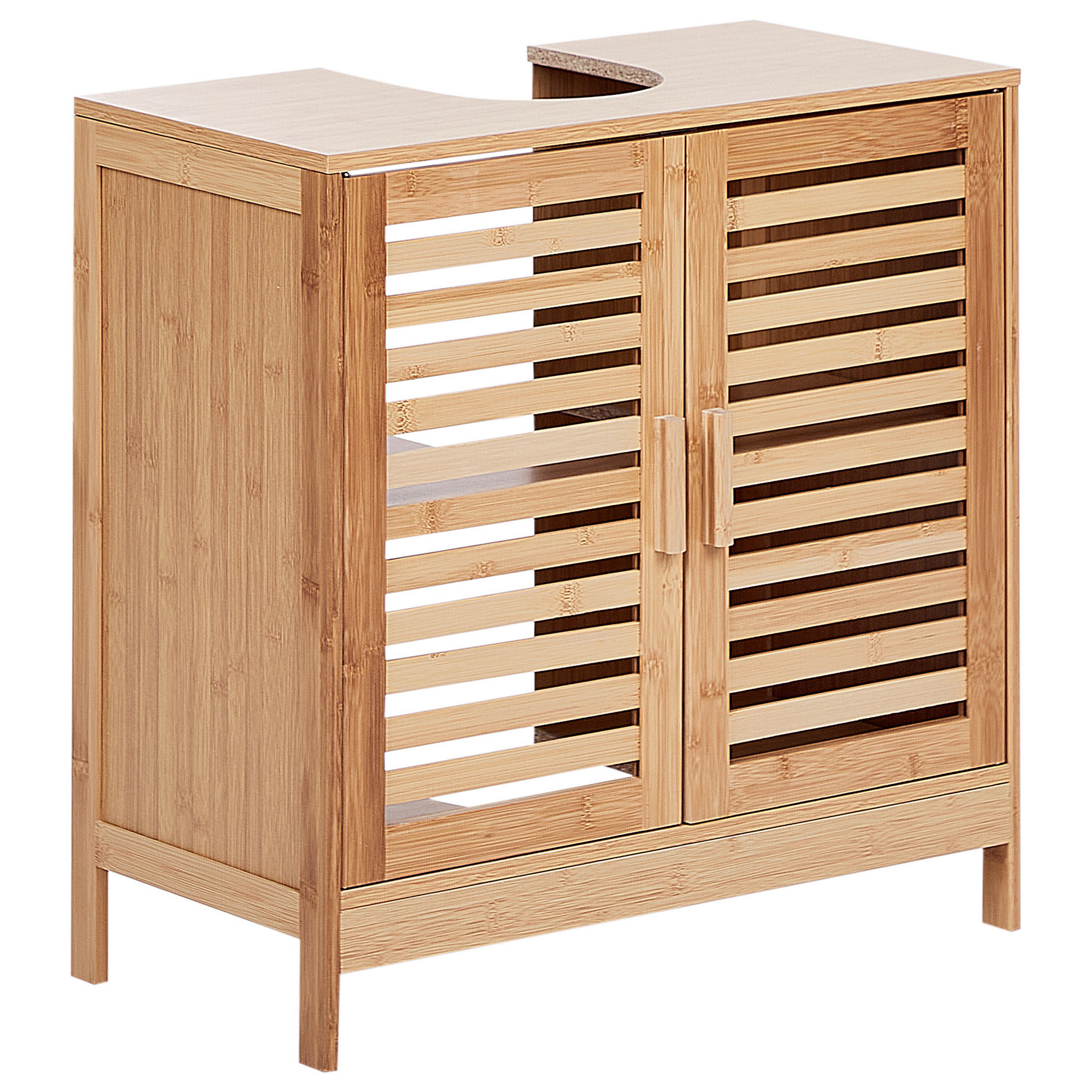 Allaskaappi MISSOULA 60 cm Bambu Vaaleanruskea