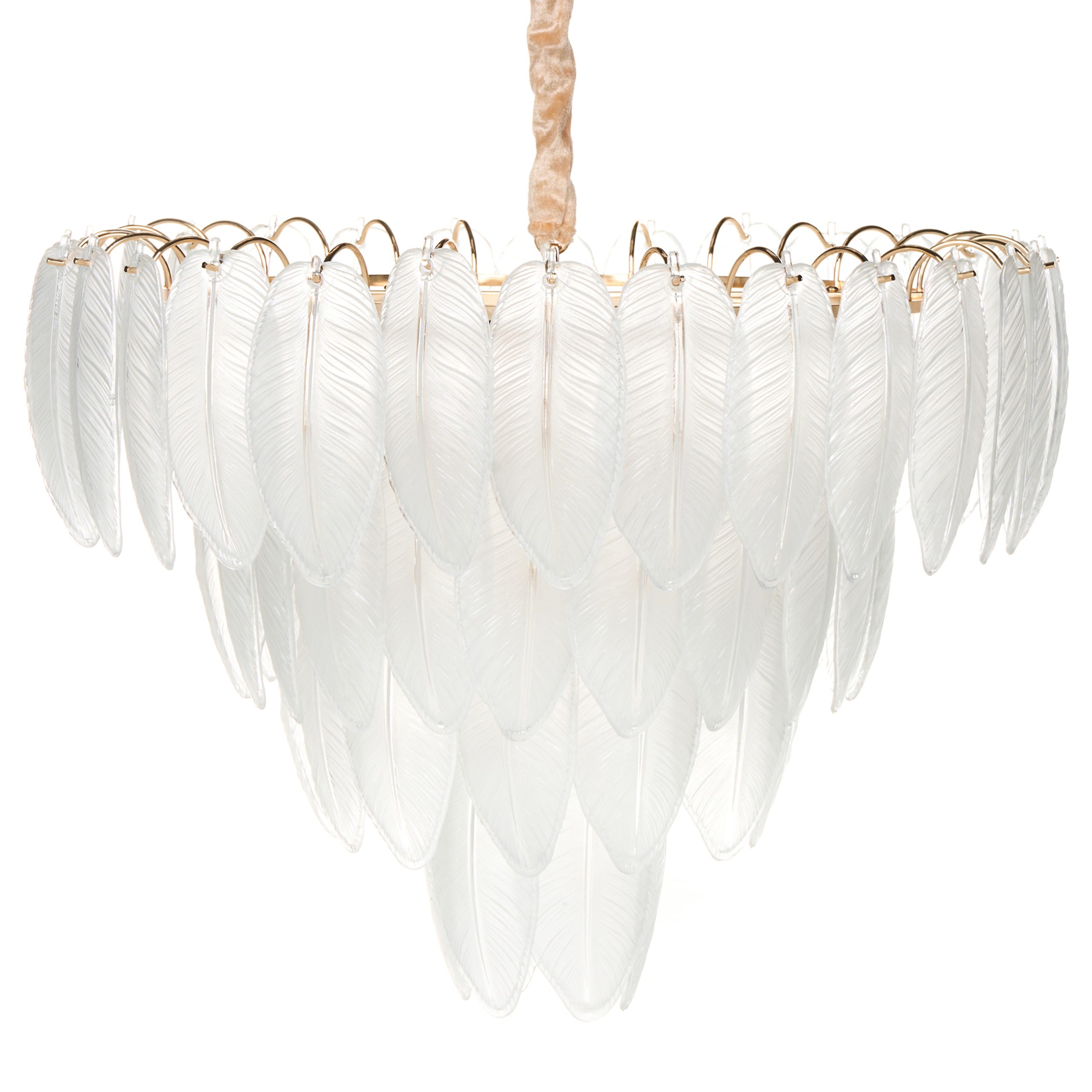 Kattokruunu MAHAICA lasi Messinki