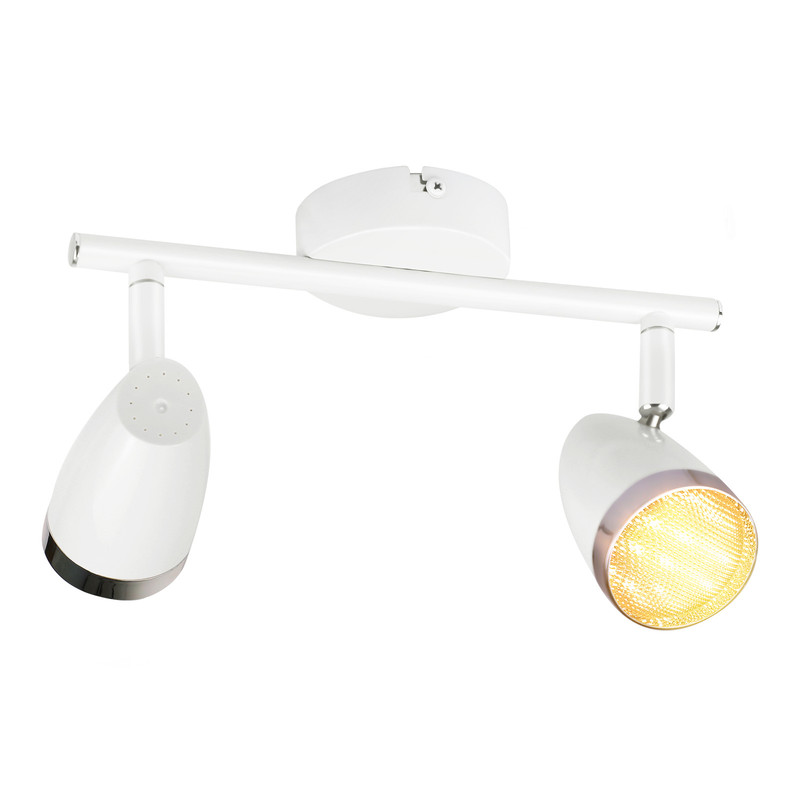 NETTLIFE LED - kattospottivalaisin 2 lamppua moderni 4W valkoinen lämmin valkoinen 3000K