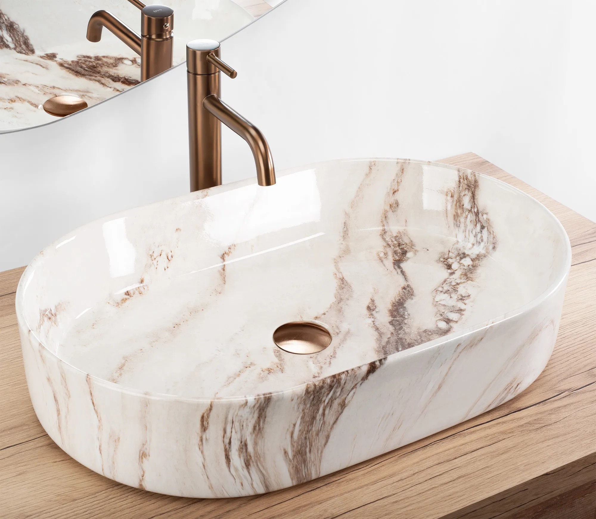 REA Malja-allas NADIA 60 marrone, 60X38X13CM