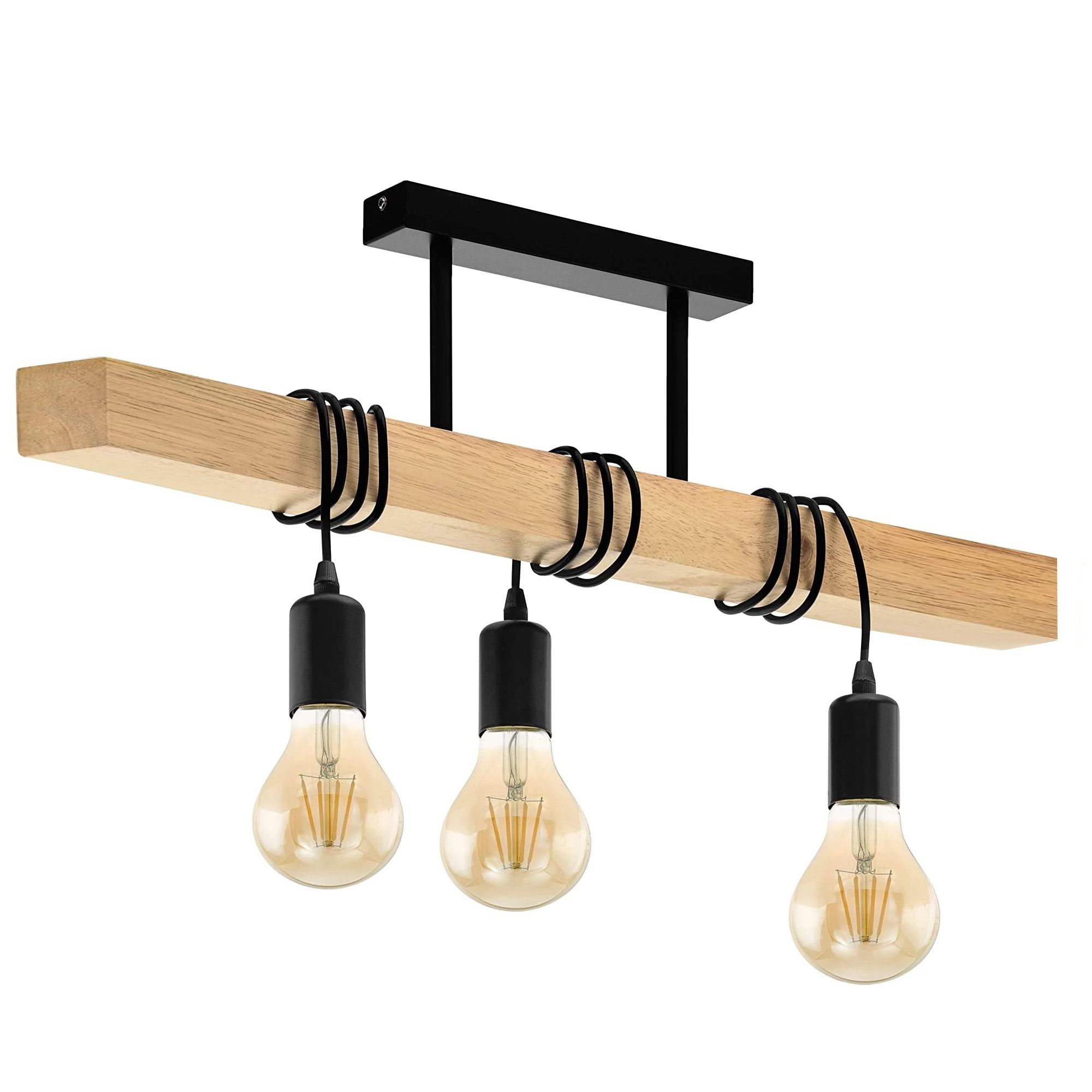 TOOLIGHT riippuva kattovalaisin APP973-3CP LINE musta, 80x30x37, 5cm