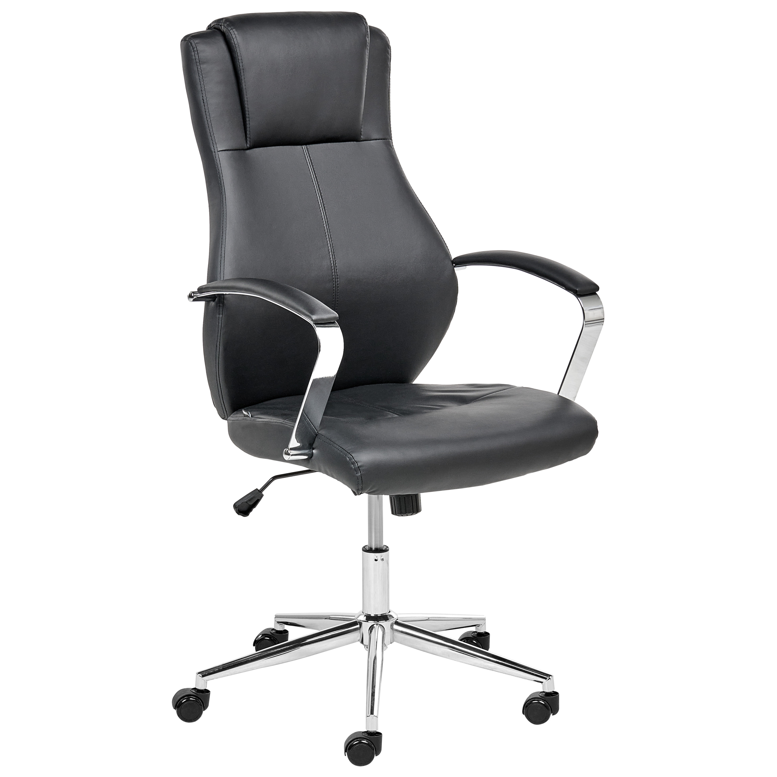 Johtajantuoli ADEPT keinonahka Musta