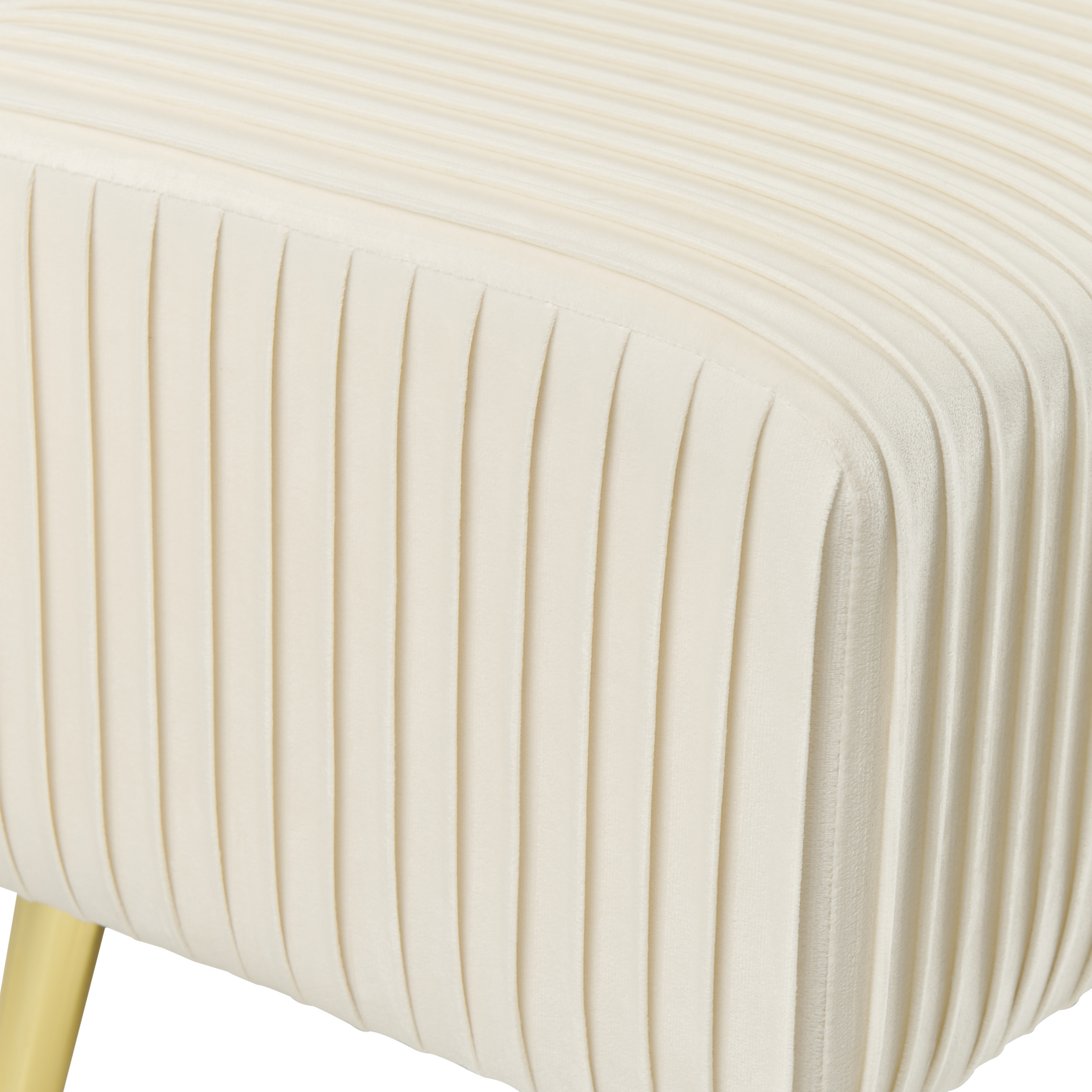 Penkki PATERSON sametti Luonnonvalkoinen