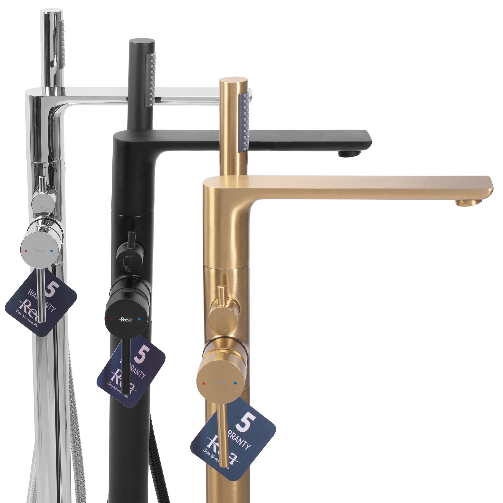 REA Ammehana FLORES 206 musta, 20,6X15X99CM