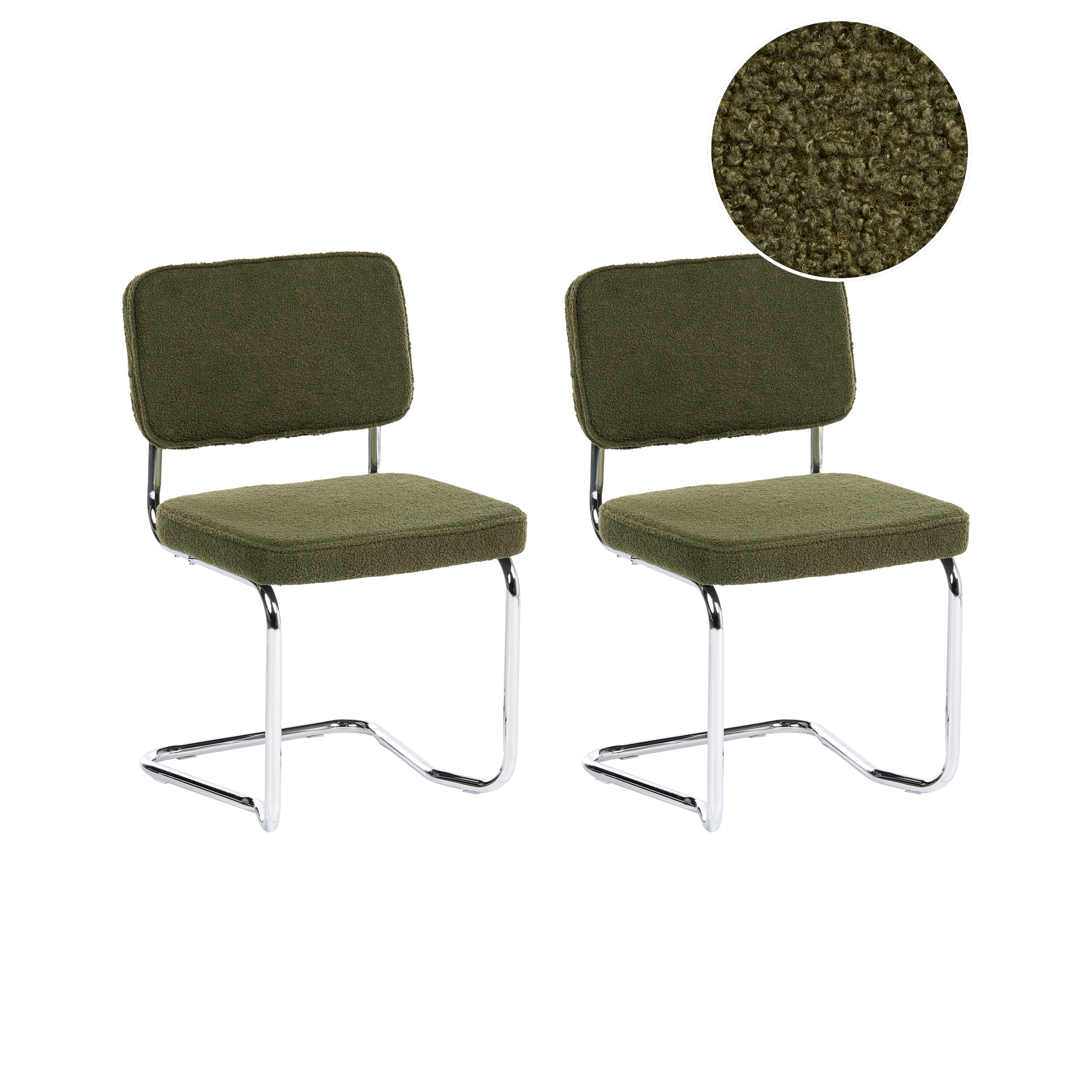 Ruokatuolisetti 2 kpl IRWIN Buklee Vihreä