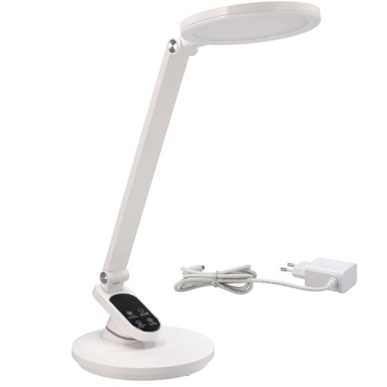 PÖYTÄVALAISIN koulupöytä LED kolme väriä TYÖHÖN kellolla