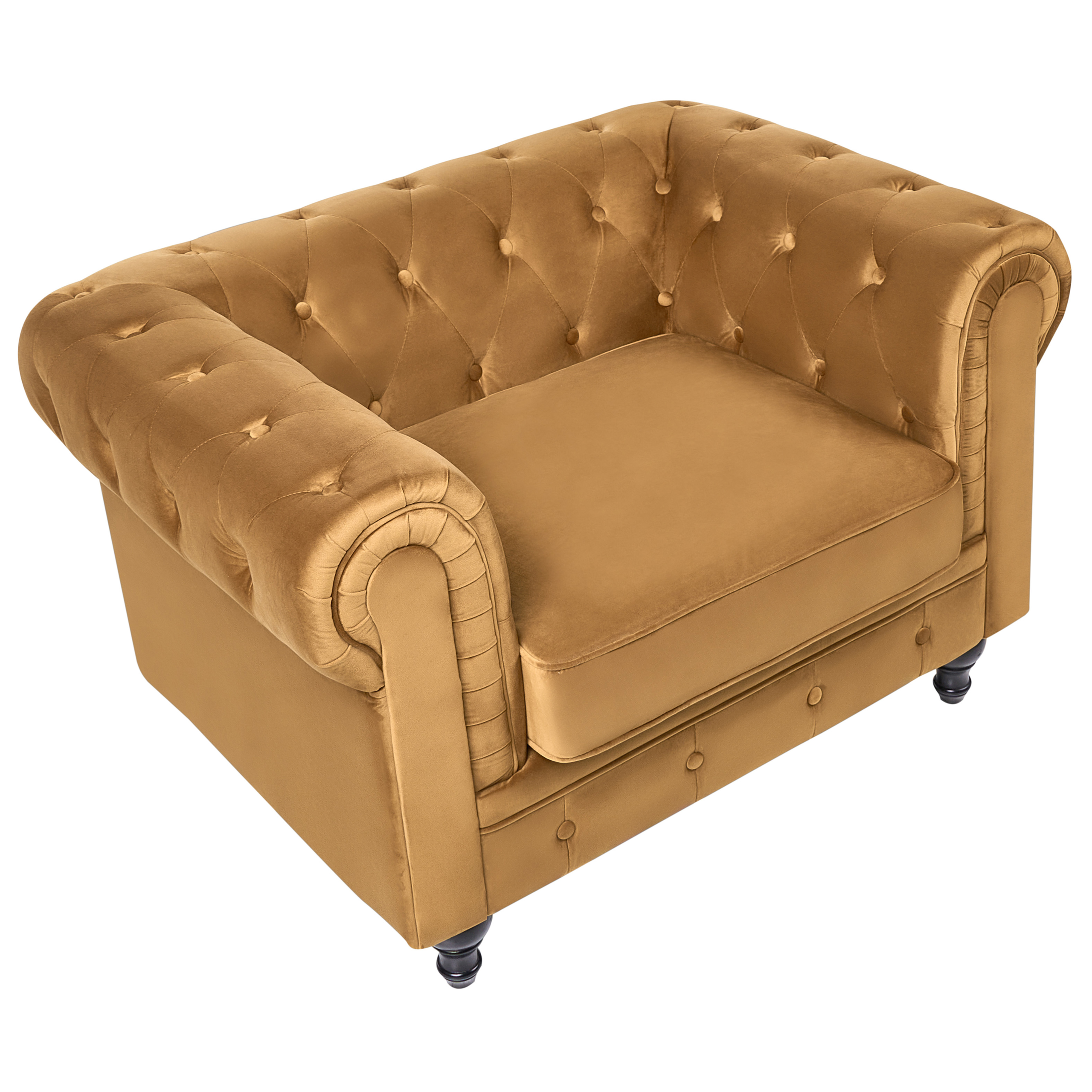 Nojatuoli CHESTERFIELD Sametti Kulta