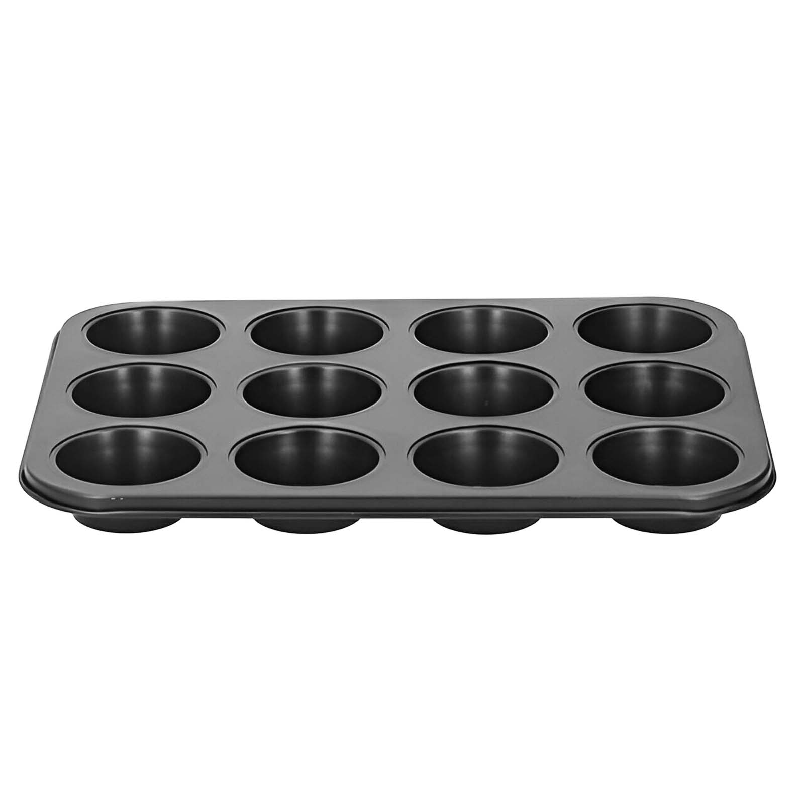 12 Kuopan Tarttumaton Muffinssi/Cupcake-vuoka Tasaisella Paistolla