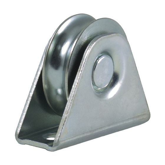 50mm pyöreä urapyörä kiinteässä kiinnikkeessä