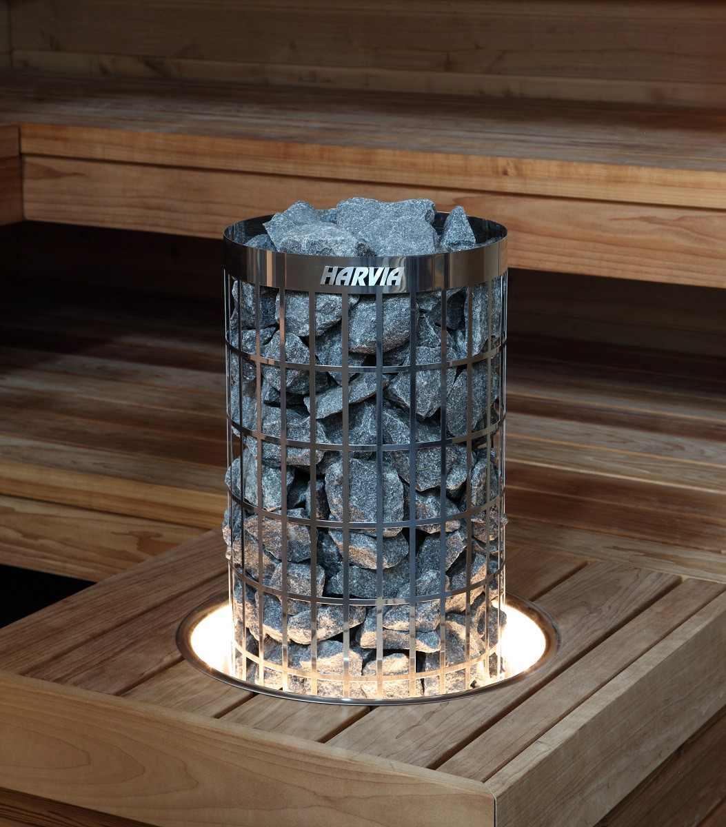 Sähkökiuas Harvia Cilindro PC70E, 6.8kW, 6-10m³, erillinen ohjaus