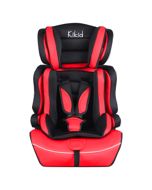 Kikid Turvaistuin Basic 76-150cm R129, musta/punainen