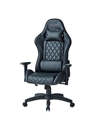 Kuura Gaming pelituoli RGB, musta