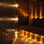 FTLight LED-saunavalosarja Saunaset Platinum,kromi, 9-osainen