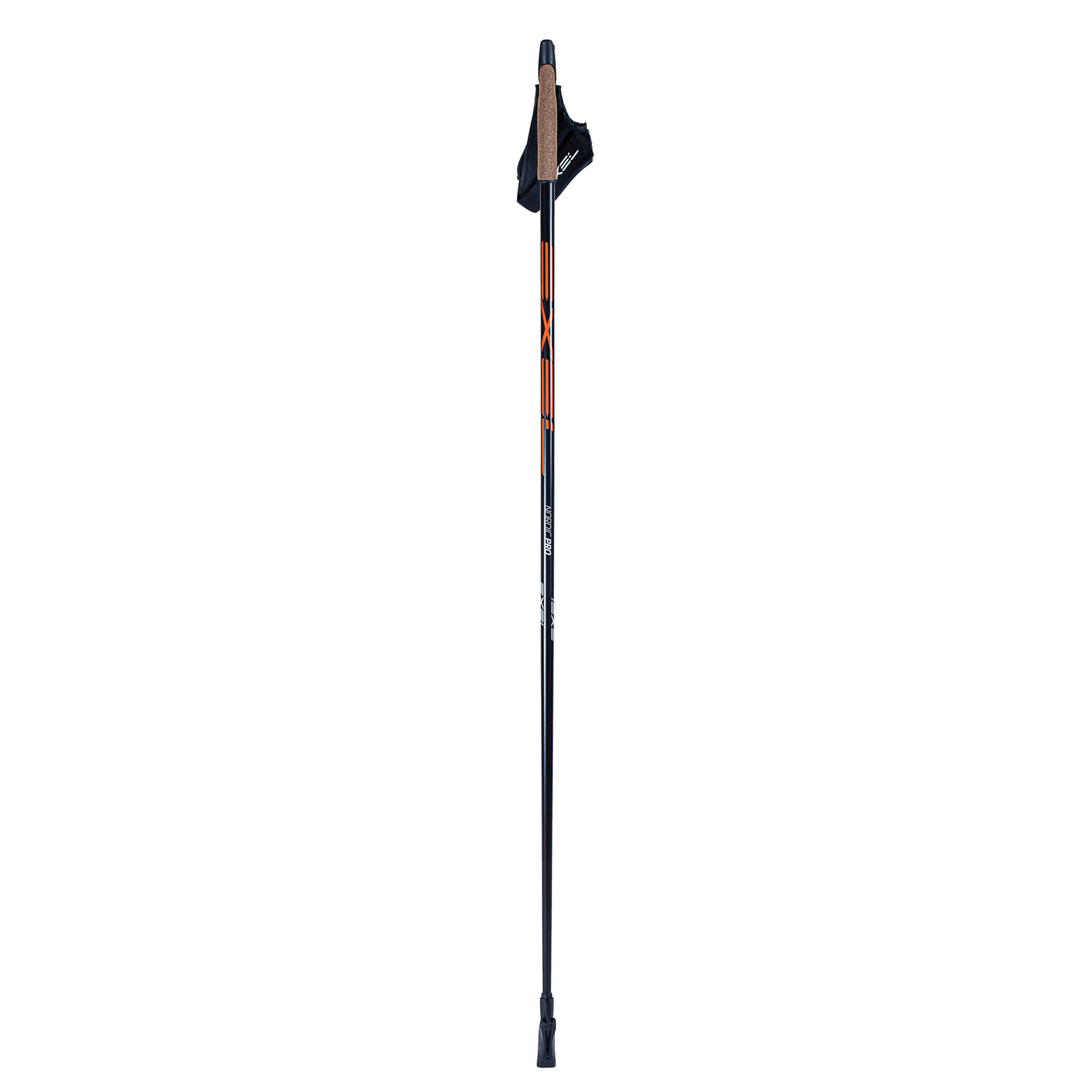 Exel Nordic Pro Oeb Qr Kävelysauva, Black/Red