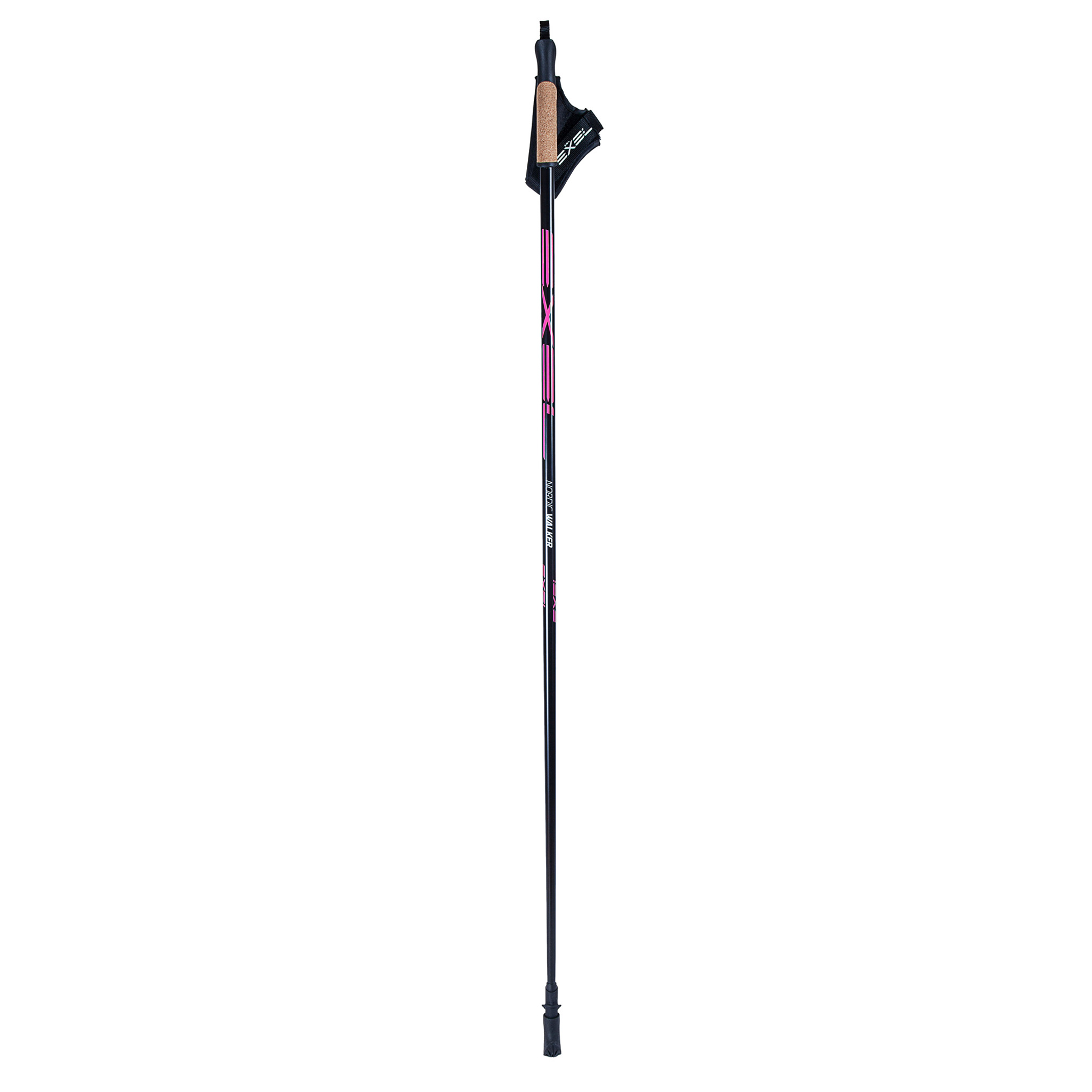 Exel Nordic Walker Kävelysauva, Black/Pink